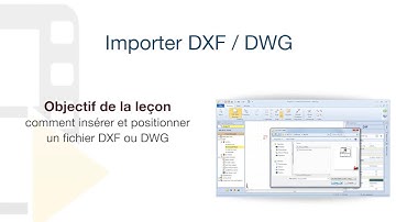 Tutoriel Vidéo Edificius - Importer DXF / DWG - ACCA software