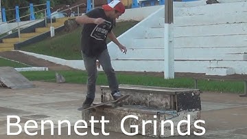 Skateboarding: Bennett Grind / Backside 180 Fakie Antsmith