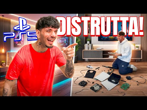 Video DISTRUGGO LA PS5 DEL MIO AMICOReazione INCREDIBILE!