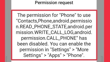 Permission Request The Permission For Phone to use in Vivo V15 Pro