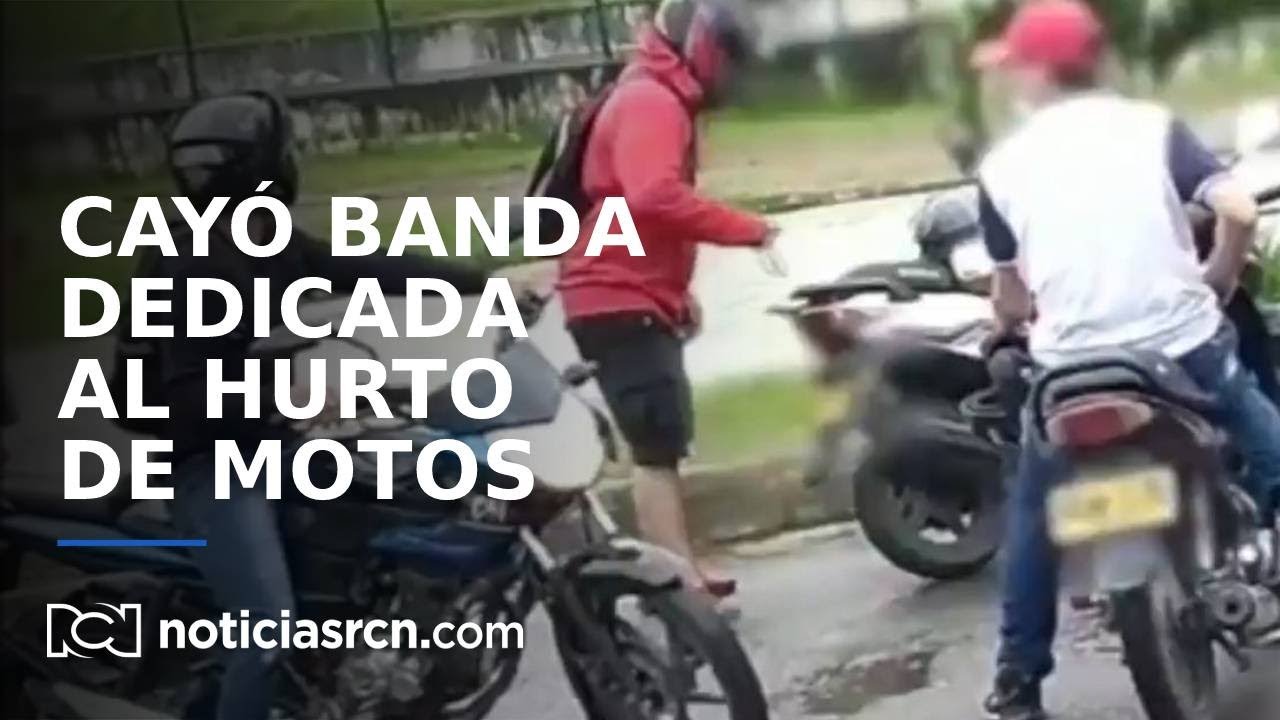 Desmantelan banda dedicada al hurto de motocicletas y residencias en ...