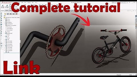 Solidworks complete tutorial - Bicycle - 5