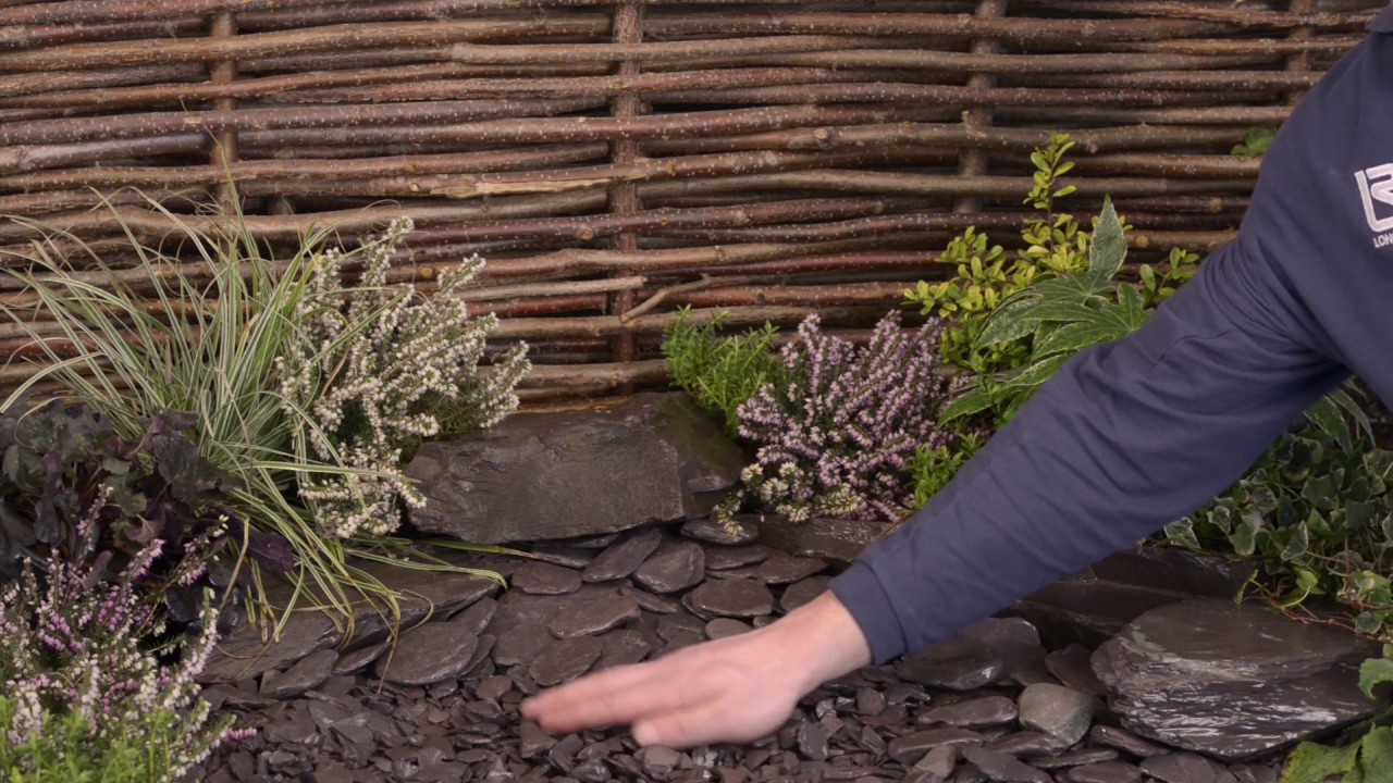 purple slate chippings