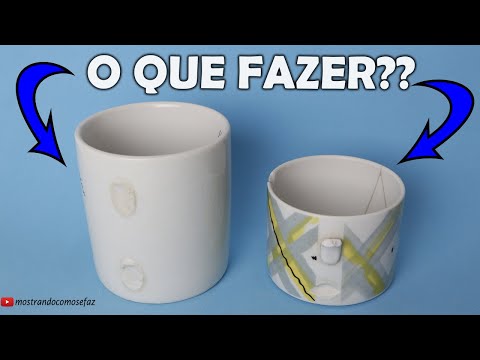 Vídeo: Como Fazer Uma Xícara Quente De Uma Xícara Quebrada