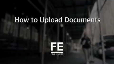 How to Upload Documents After Completing a Work Order