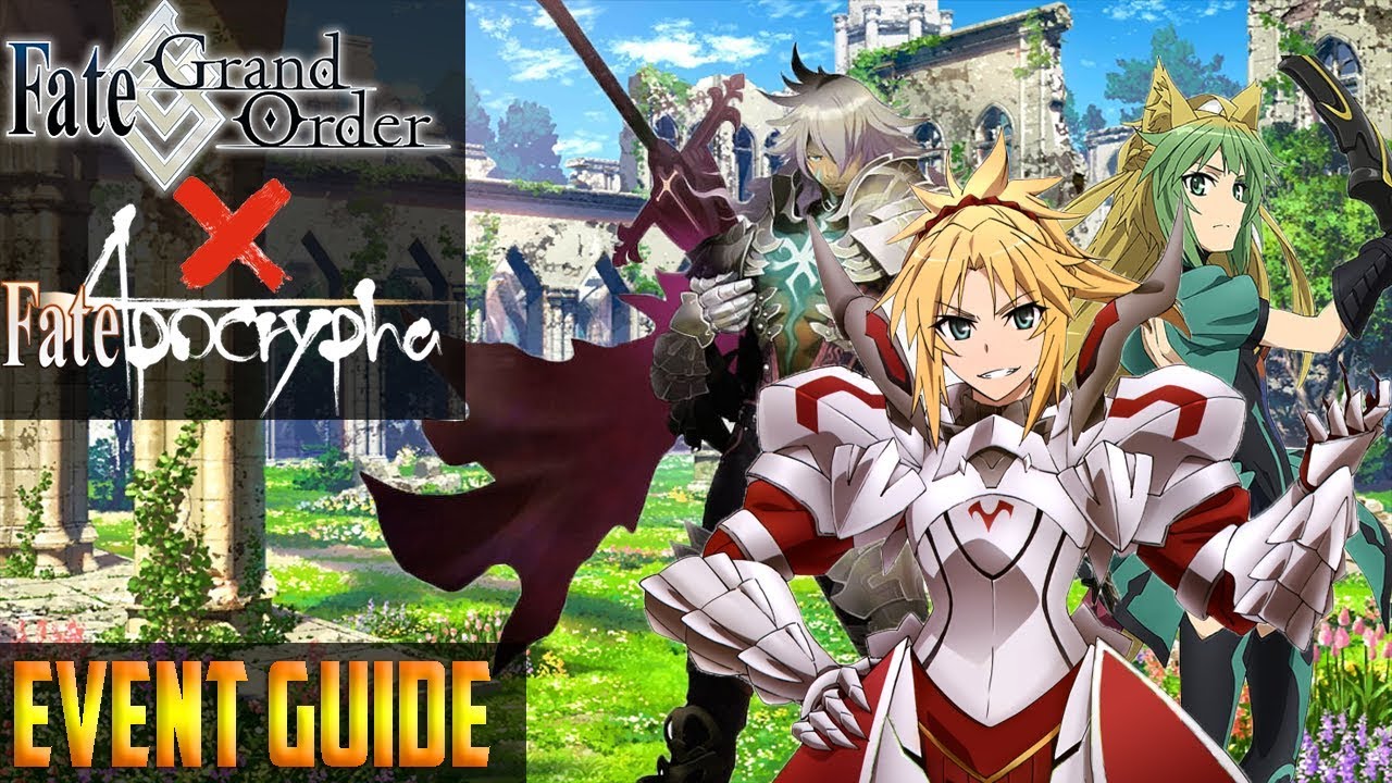 Fate Grand Order Na Apocrypha Inheritance Of Glory Complete Guide Tips Strategy Youtube