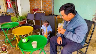 Peaceful life of Grandpa and YoYo Jr gardening and building a vegetable garden | Full version