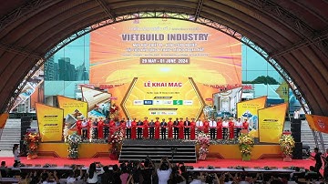 Những khoảnh khắc ấn tượng tại Lễ Khai mạc Triển lãm Quốc tế Vietbuild Industry 2024.