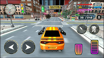 Rhino Robot Car Transformation