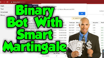 ✅️ Binary Bot With 🔥Adjustable Smart Martingale🔥|Awesome Strategy