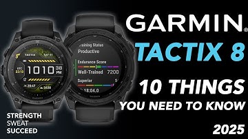 Garmin Tactix 8 | 10 things to know!