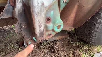 How to change inner rocker panel / floor panel on 1971 Chevy C10