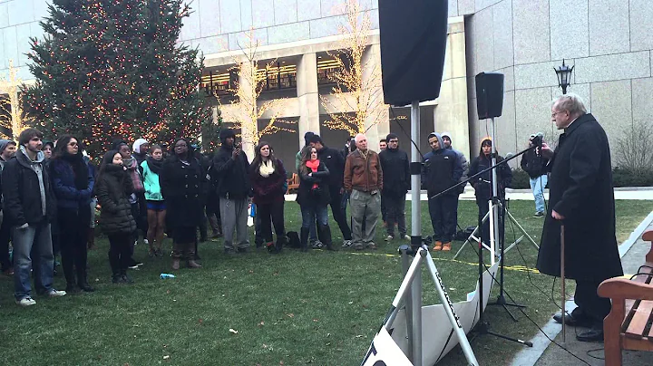 Fr. Ray Helmick at #RightsOnHeights Rally on Decem...