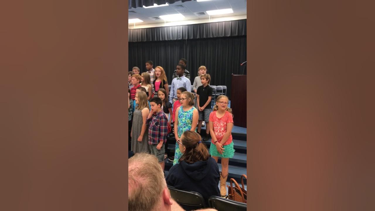 Larne Elementary 3rd grade Chorus 2017 YouTube