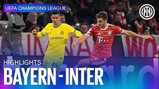 BAYERN MONACO 2-0 INTER | HIGHLIGHTS | UEFA Champions League 2022/23 ⚽⚫🔵🇬🇧