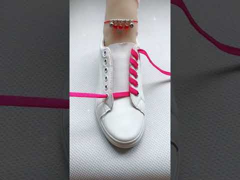 How to tie shoelaces? Shoe lacing styles #shorts #shoeslacestyles #tieshoelaces