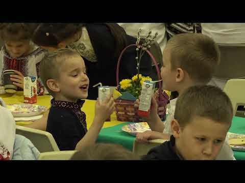 Prayer for Ukraine at St. Josaphat Ukrainian Catholic School