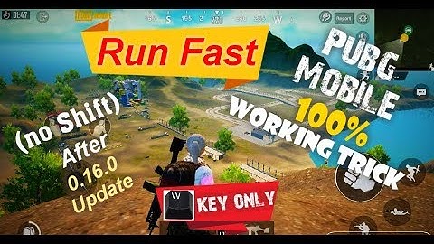Pubg mobile Auto sprint  tricks After new update 0.16.0 for tencent gaming buddy pc emulator