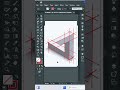 Penrose triangle design in adobe illustrator tutorial for beginner and pro #logo #penrose #tutorial