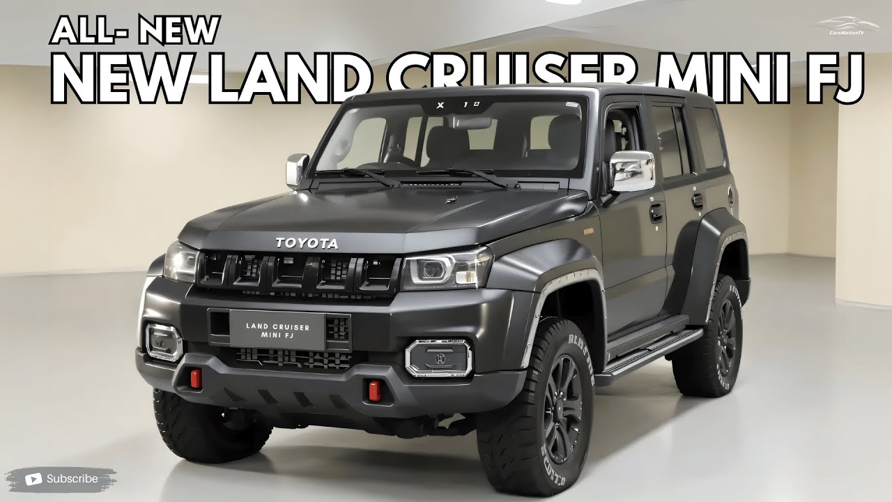 新型ランドクルーザー ミニ FJ 発表 - レトロな雰囲気とモダンな
