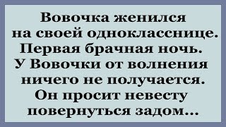 У Вовочки от волнения ничего не получается.  Подборка смешных Анекдотов.