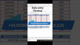 Vlookup In Excel For Data Entry Jobs आसन तरक सख हद म