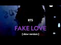 BTS FAKE LOVE Official Instrumental But It S Slow mp3