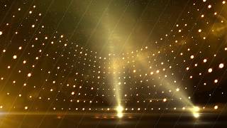 Golden Revolving Stage Animated Looped Video Background