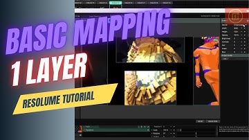 Basic Slice 1 Layer || Resolume Tutorial