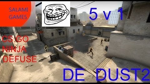 CS:GO - My first Ninja Defuse (De_Dust2)