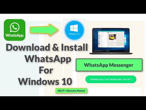 whatsapp windows 10 install