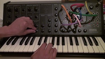 Korg MS-20 17-18 loop #korgms20