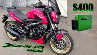 New Bajaj Dominar 400 / ДОПЫ + МОЗГИ за $400!