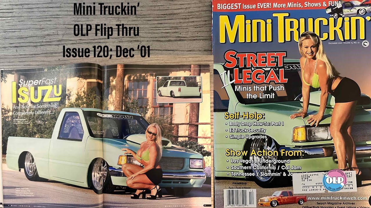 Mini Truckin Magazine Issue 120; Dec 2001 - YouTube