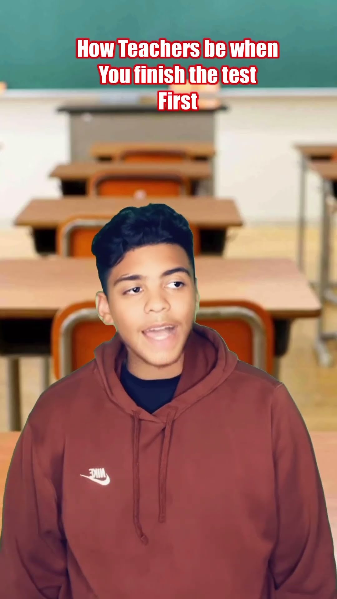How Teacher be when you finish the test first…?? #comedy