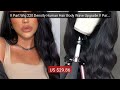 V Part Wig 220 Density Human Hair Body Wave Upgrade V Part ... — Top Pick 2026 | Unbeatable Price!
