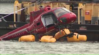 Investigators Probe Death Of 5 In East River Helicopter Crash