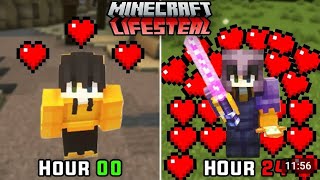 100 days survival in lifesteal smp