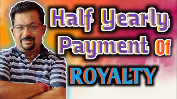 Half Yearly Payment of Royalty For B.com||RAJUSENGUPTA classes ||
