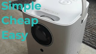 GammaBar 720p Portable....ish Projector by MXQ PROJECT 676 views 1 year ago 1 minute, 39 seconds