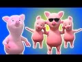 пять маленьких поросенка | русская музыка для детей | Five Little Piggies Nursery Rhyme