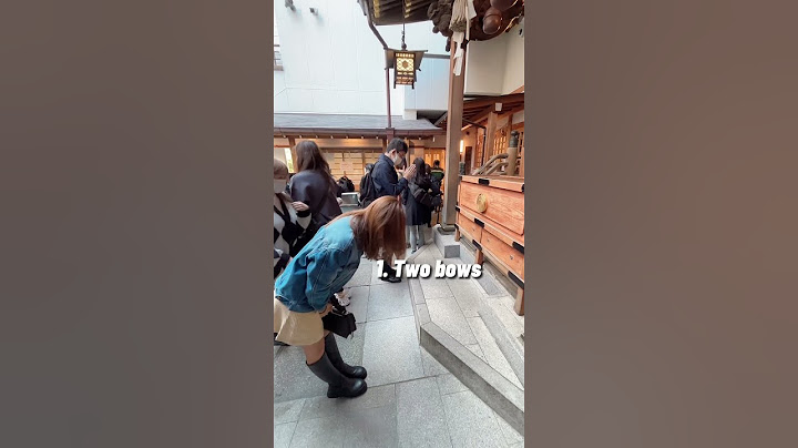 How to visit Japanese shrine properly? #shorts