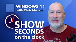 Unlock The Secret: Displaying Seconds On Windows 11 Clock by Chris Menard 383 views 1 month ago 1 minute, 1 second