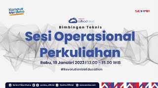 Bimbingan Teknis Siakadcloud: Sesi Operasional Perkuliahan screenshot 2