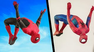 Повторяю Трюки ЧЕЛОВЕКА ПАУКА В Реальной Жизни (Marvel, Parkour, Spiderman)