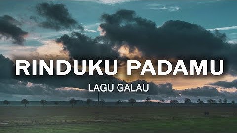 Rinduku Padamu - Lagu Sedih Rindu yang Tak Pernah Pergi (Lirik)