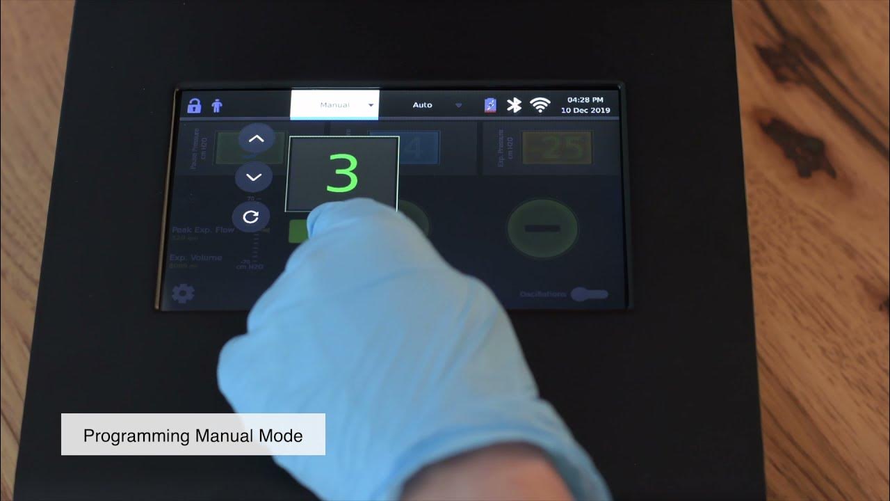 BiWaze® Cough Training How to program Manual therapy YouTube