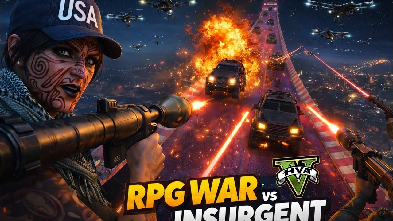 Rpg vs insurgent. Gta 5