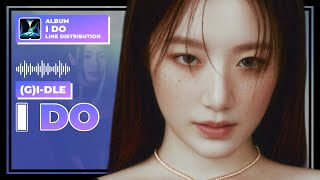 100% CORRECT [Line Distribution] 'I DO' by (G)I-DLE | MMUMMYS