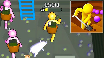 Dig Deep Gameplay Walkthrough | iOS, Android, Casual Game